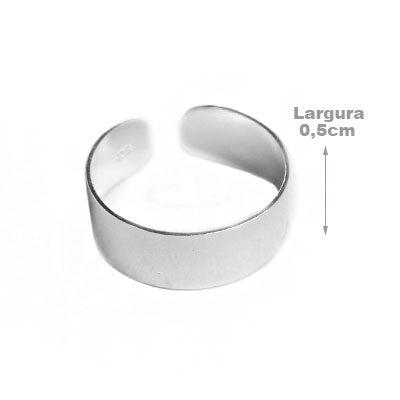 Anel de Prata Dedo de Pé/Falange