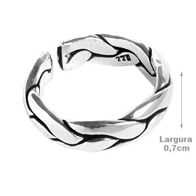 Anel de Prata Trabalhado