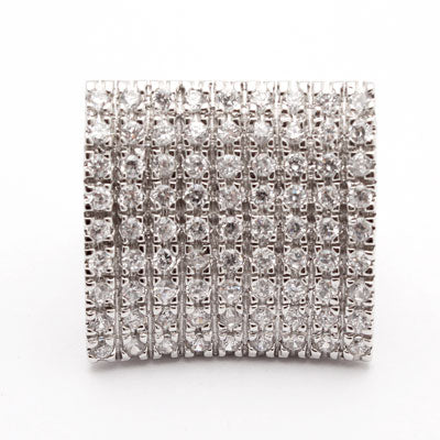 Anel de Prata com Zircônia.