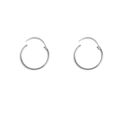 Argola de Prata Lisa