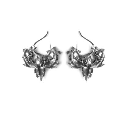 Argola de Prata Flor