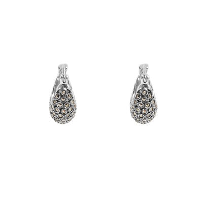 Argola de Prata com Marcassitas