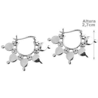 Argola de Prata Lisa