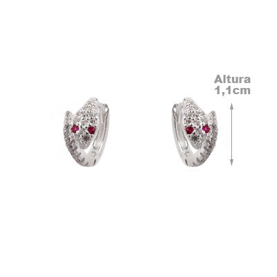 Argola de Prata Serpente