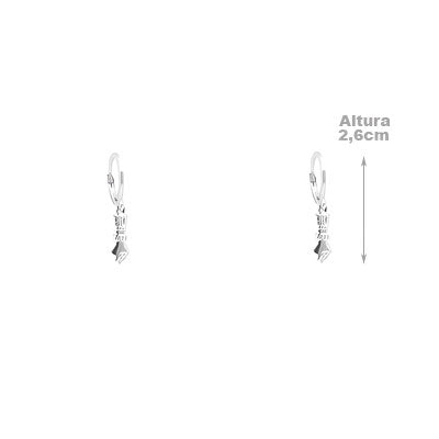 Argola de Prata com Figa - 49509