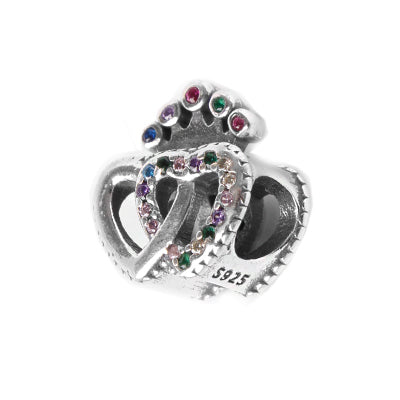 Berloque de Prata com Coração