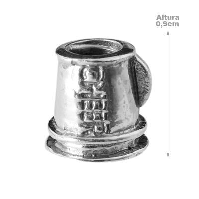 Berloque de Prata Caneca