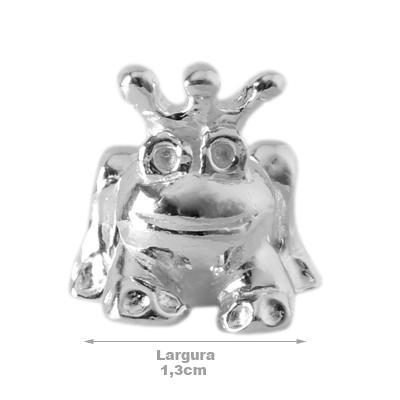 Berloque de Prata Sapo