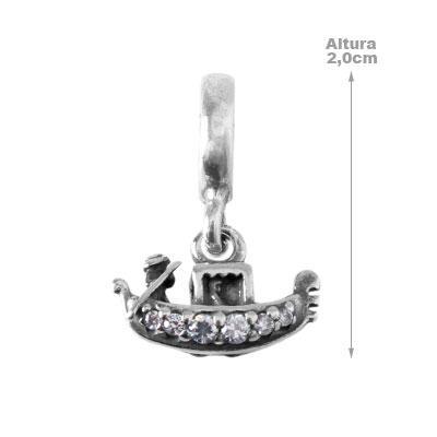 Berloque de Prata Gôndola