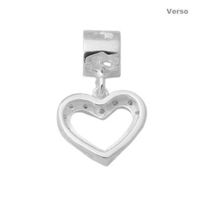 Berloque de Prata Coração