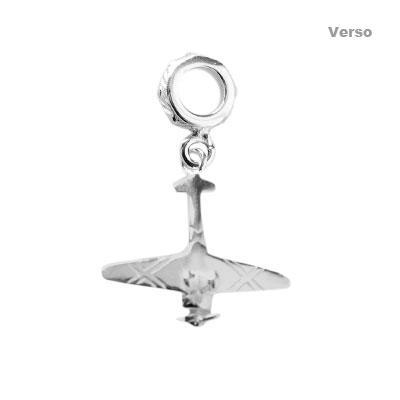 Berloque de Prata Avião - 34334