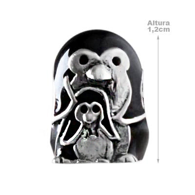 Berloque de Prata Pinguim
