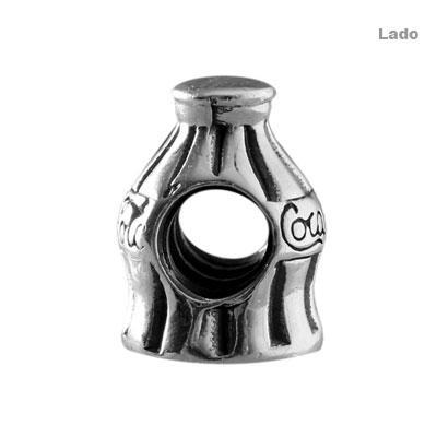 Berloque de Prata Coca Cola