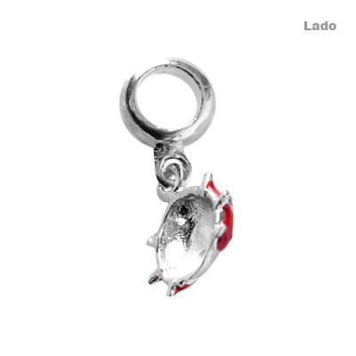 Berloque de Prata Joaninha