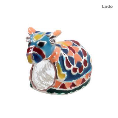 Berloque de Prata Boi de Mamão - 34860