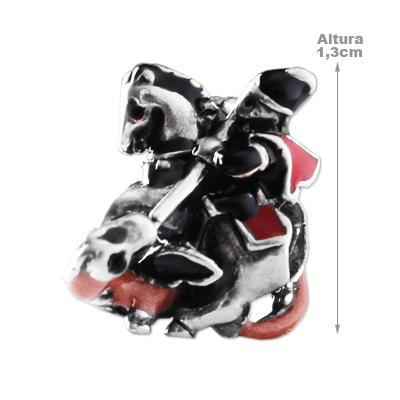 Berloque de Prata São Jorge.