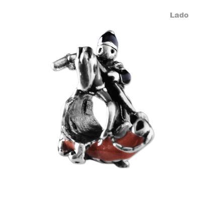 Berloque de Prata São Jorge.