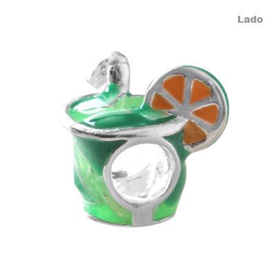 Berloque de Prata Caipirinha