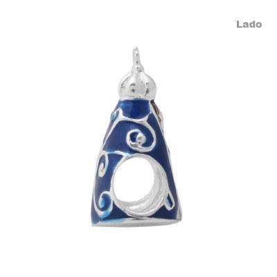 Berloque de Prata Nossa Senhora Aparecida