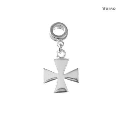 Berloque de Prata Cruz de Malta - 35693