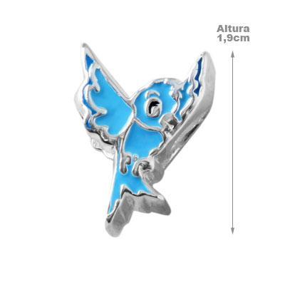 Berloque de Prata Passarinho