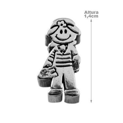 Berloque de Prata Menina
