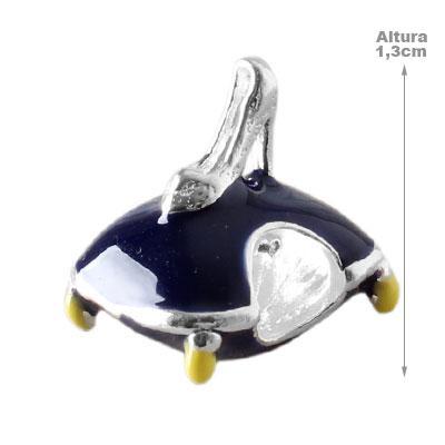 Berloque de Prata Sapatinho de Princesa