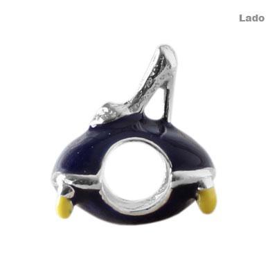 Berloque de Prata Sapatinho de Princesa