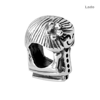 Berloque de Prata Menina