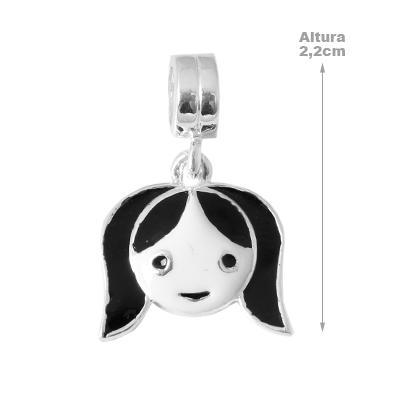 Berloque de Prata Menina