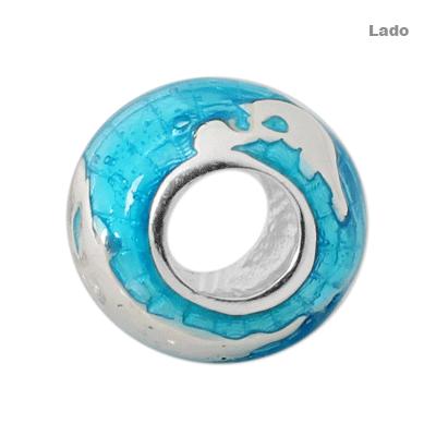 Berloque de Prata Mundo - 37207