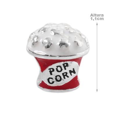 Berloque de Prata Pipoca
