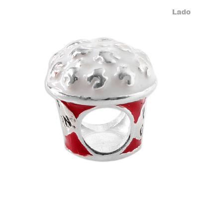 Berloque de Prata Pipoca