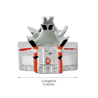 Berloque de Prata Teatro Chinês