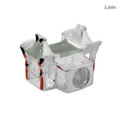 Berloque de Prata Teatro Chinês