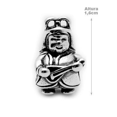 Berloque de Prata Deus do Conhecimento