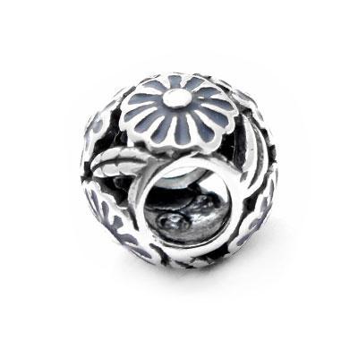 Berloque de Prata Flor  - 38772