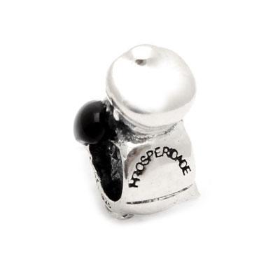 Berloque de Prata Deus da Prosperidade