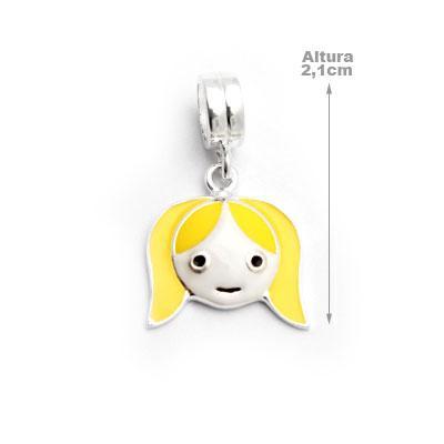 Berloque de Prata Menina