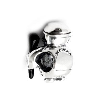 Berloque de Prata Deus da Longevidade