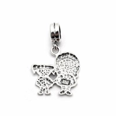 Berloque de Prata Mãe e Filha