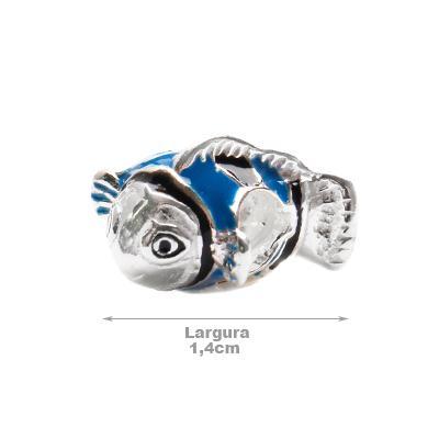 Berloque de Prata Peixe
