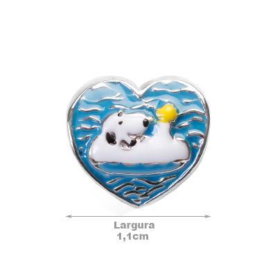 Berloque de Prata Snoopy