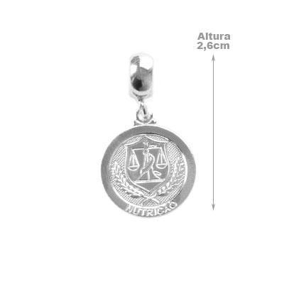 Berloque de Prata Nutrição