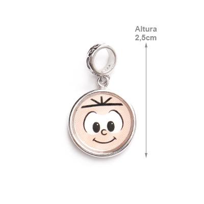 Berloque de Prata Cebolinha