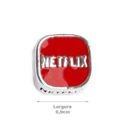 Berloque de Prata Netflix.
