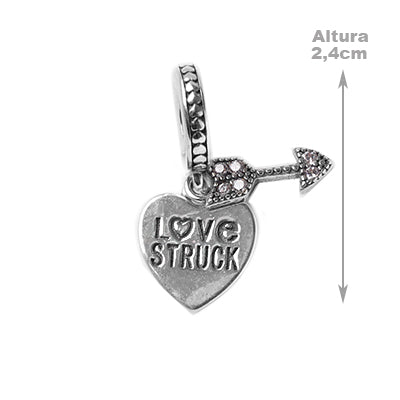 Berloque de Prata Coração