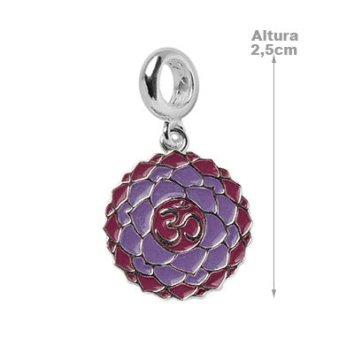 Berloque de Prata Chakra