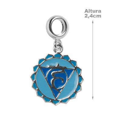 Berloque de Prata Chakra