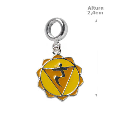 Berloque de Prata Chakra